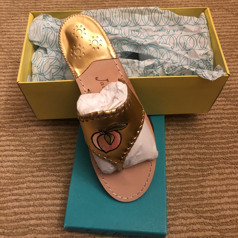 NIB Jack Rogers 9.5 Georgia Peach 🍑